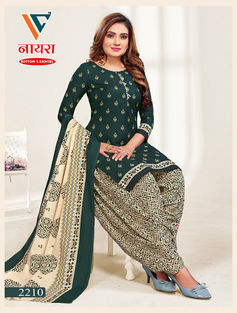 C Nayra Vol 22 By Vandana Cotton Printed Dress Material Wholesale Online
